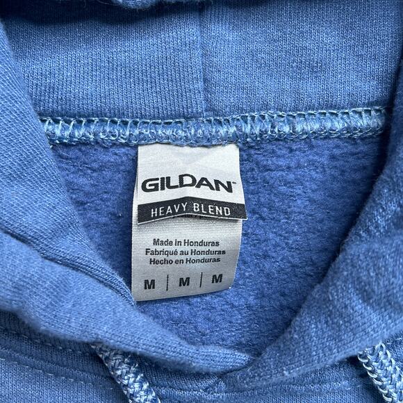 Blue Bunny Ice Cream Le Mars Iowa Hooded Sweatshirt Hoodie Men's M Long Sleeve - Picture 4 of 6